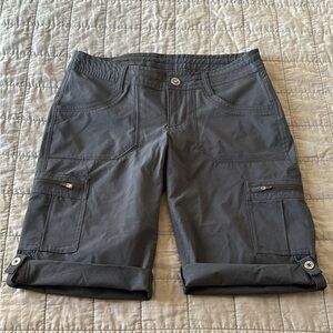 Kuhl women Gray Cargo Shorts